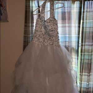 Girls pageant dress
